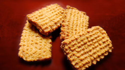 Close-up of cookies