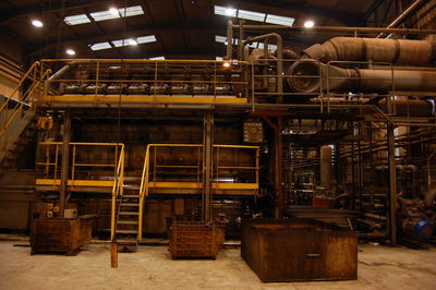 Interior of factory