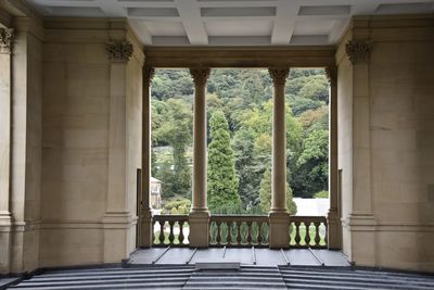 Corridor of building