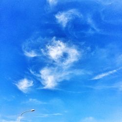 Low angle view of cloudy sky