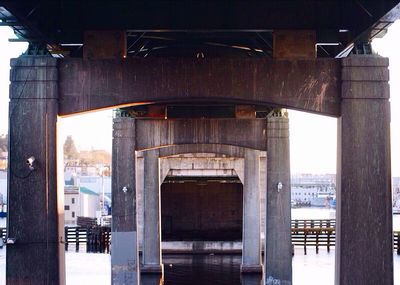 Built structure against the sky