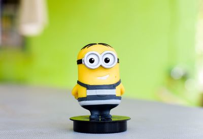 Close-up of a stuffed toy on table