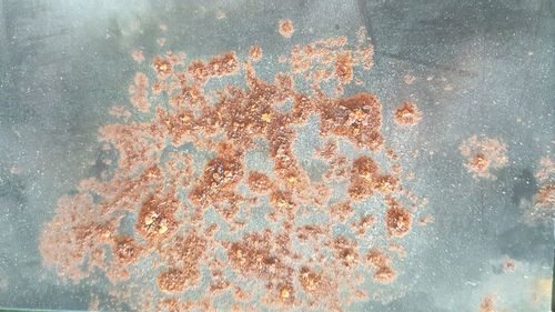 Full frame shot of sea during winter