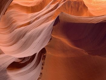 Rock formations in a desert