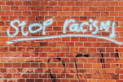 Full frame shot of brick wall