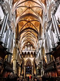 Low angle view of cathedral