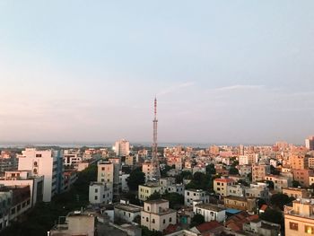 Cityscape against sky