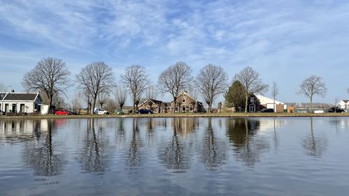 Mirror image in water