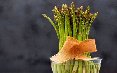 Close-up of food on table