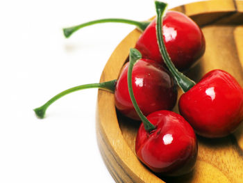 Close-up of tomatoes on table