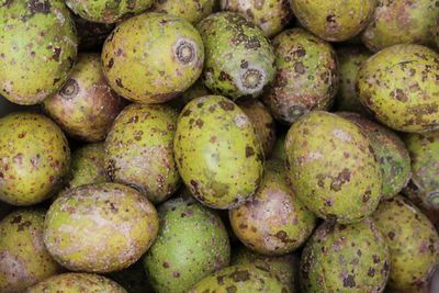 Full frame shot of fruits for sale at market stall