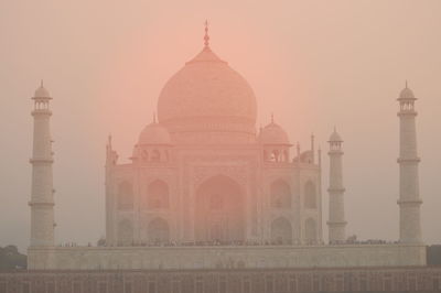Facade of taj mahal