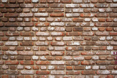 Full frame shot of brick wall