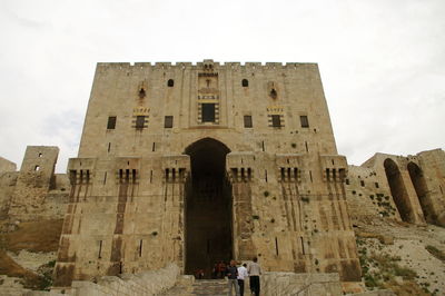 Aleppo castle syria