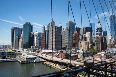 View of cityscape against sky