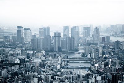 Cityscape against sky