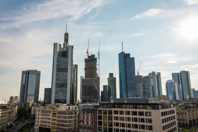 Cityscape of frankfurt.