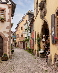 Beautiful old half-timbered house that i have found strolling through riquewihr, france