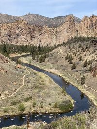 River in smith rock state park, oregon