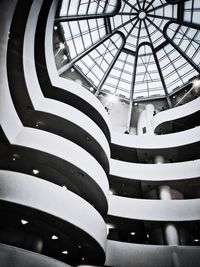 Low angle view of ceiling in building