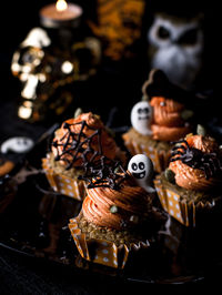 Close-up of chocolate cake