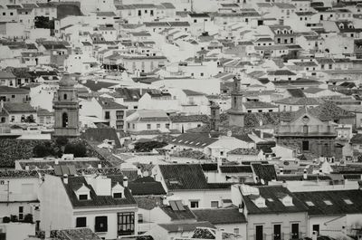 Aerial view of cityscape