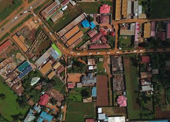 Aerial of the village