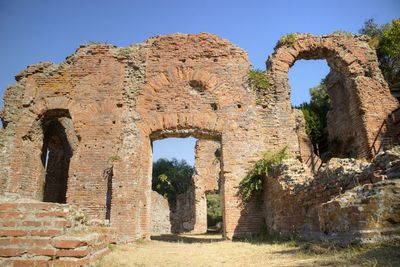 Old ruins of building