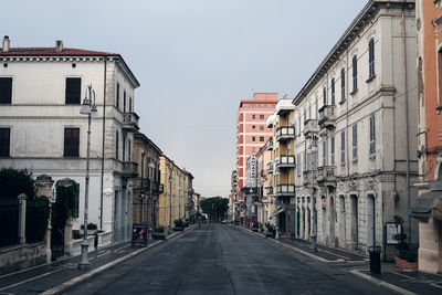 View of buildings in city