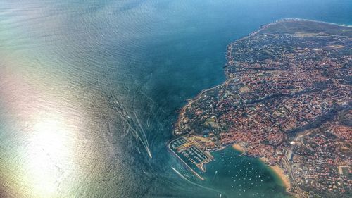 Aerial view of cityscape