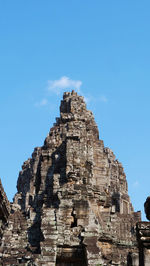 Low angle view of a temple