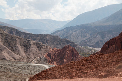 Mountains landscape in jujuy argentina