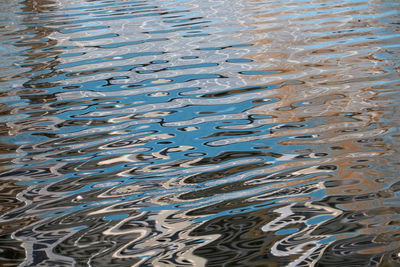 Full frame shot of sea water