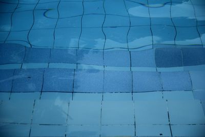 Full frame shot of swimming pool