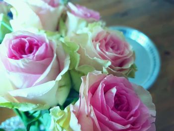 Close-up of rose bouquet