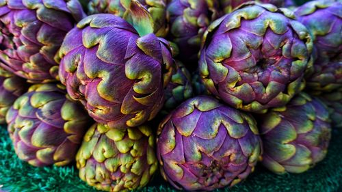 Full frame shot of vegetables at market