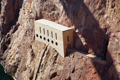 View of the power station at the hoover dam in nevada, usa