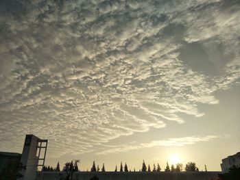 Panoramic view of city against sky