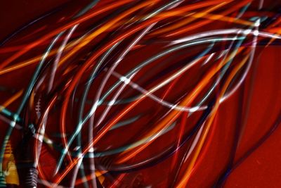 Close-up of illuminated light