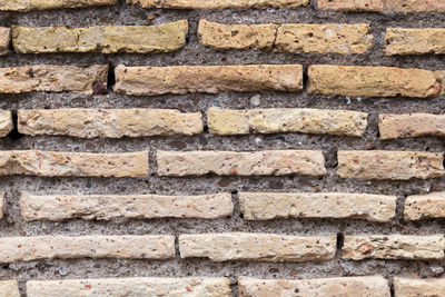Full frame shot of brick wall
