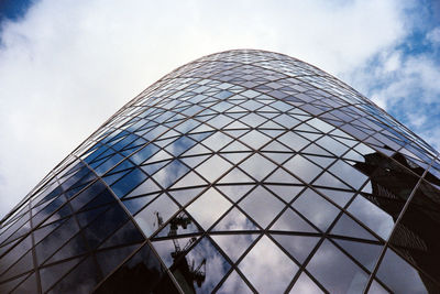 Low angle view of office building