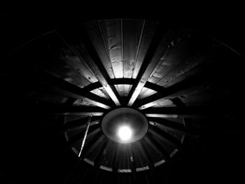 Low angle view of ceiling