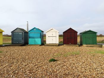 Built structure against cloudy sky