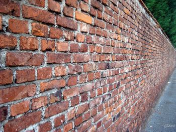 Full frame shot of brick wall
