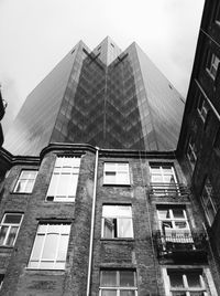 Low angle view of building against sky