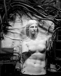 Close-up of statue