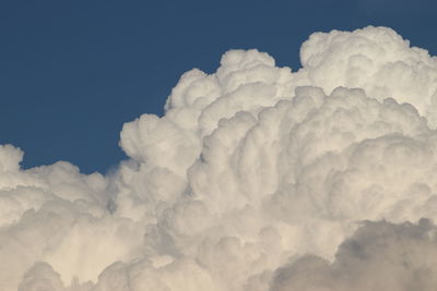 Low angle view of clouds in sky