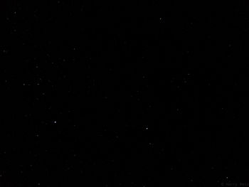 Low angle view of star field at night