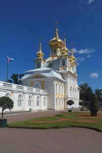 Low angle view of cathedral against sky