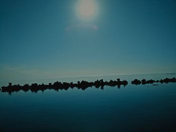 Scenic view of calm sea